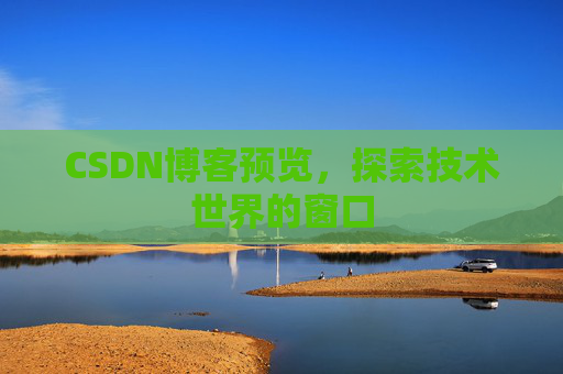 CSDN博客预览，探索技术世界的窗口